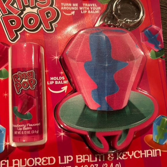 Ring Pop flavored Lip Balm & Keychain - Picture 3 of 3